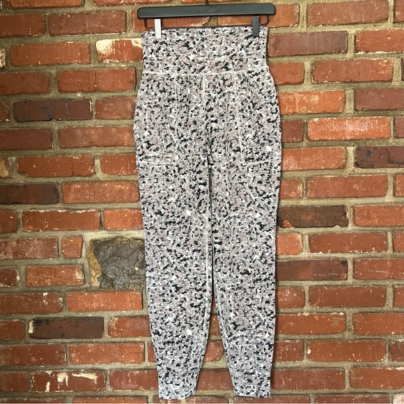 Athleta Salutation Women’s Textured‎ Jogger Meadow Decadent Chocolate Size Small - Picture 1 of 15